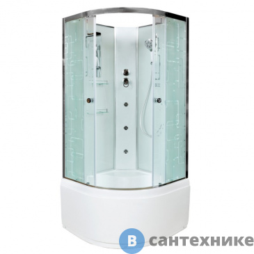 картинка Душевая кабина DTO EM4590N с гидромассажем
