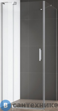 картинка Душевой уголок Cezares SLIDER-AH-1-80-100/110-C-CR ((1000-1100)x800x1950) буз поддона