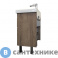 картинка Тумба Comforty Никосия-60Н дуб тёмный с раковиной Fest 60 F01