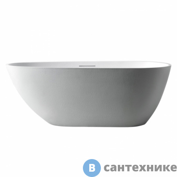 картинка Ванна ABBER Dortmund AM9911 170х75 из искусственного камня, белая