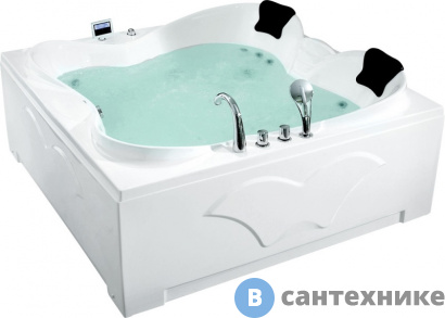 картинка Акриловая ванна Gemy G9089 K R (1870*1870*850)