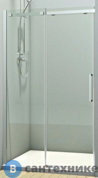 картинка Душевая дверь Veconi VN-71 VN71-160-01-19C4 стекло прозрачное/6 мм