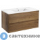 картинка Тумба под раковину Vincea Gio 1000 подвесная, 2 выкатных ящика soft-close, T.Oak (VMC-2G100TO)
