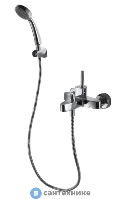 Смеситель Bravat Spring F679113C-B для ванны с коротким изливом