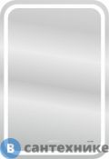 Зеркало Cersanit LED 050 pro 55*80, с подсветкой, антизапотевание, смена цвета холод. (KN-LU-LED050*55-p-Os)