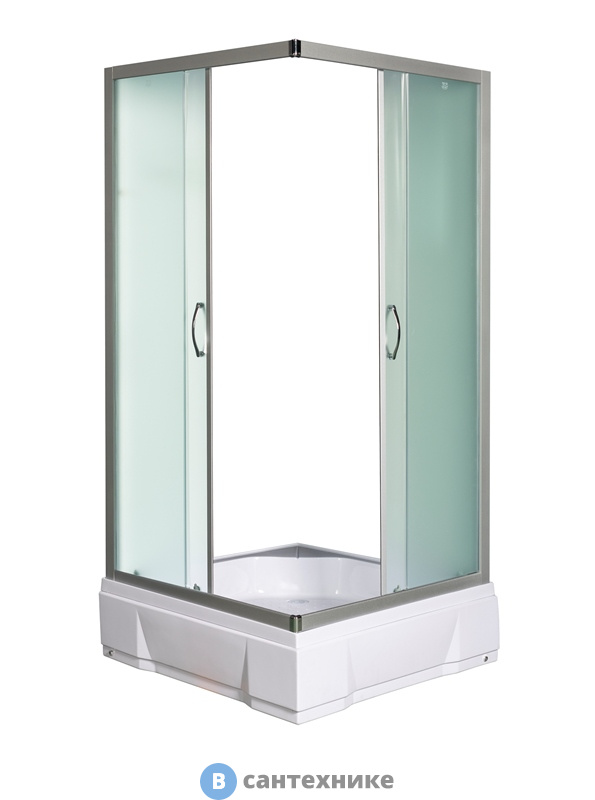 Душевое ограждение River MORAVA 90/24 МТ + поддон