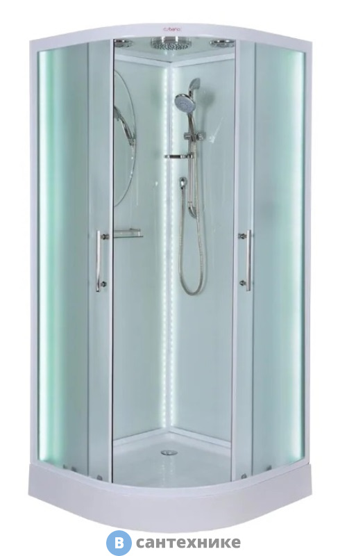 Душевая кабина ESBANO ES-L110CR (110х110х210)