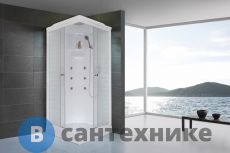Душевая кабина Royal Bath RB 90HP2-M 900x900x2170 (матовое) (RB90HP2-M)
