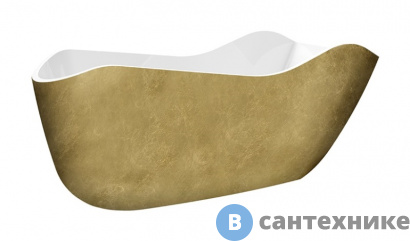 картинка Акриловая ванна Lagard TEONA Treasure Gold