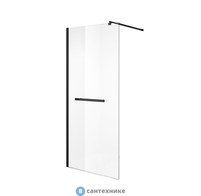 Душевая перегородка Niagara NG-681-12 black (120x195)