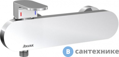 картинка Смеситель Ravak CR 032.00/150 150 мм для душа (X070043)