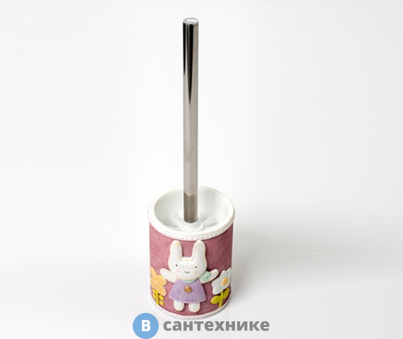 Щетка для унитаза WasserKRAFT Ammer K-6427 металл, хромоникелевое покрытие, полирезин