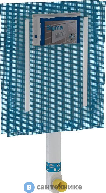 Бачок Geberit 109.791.00.1 Sigma-8 (16) смывной д/скр.монт, глубина 8 см