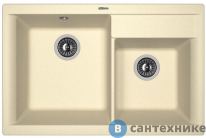 картинка Кухонная мойка FLORENTINA Касси 780, шампань FS (20.230.E0780.202)