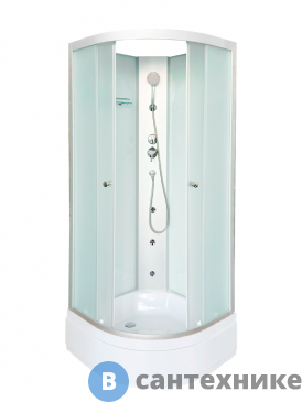 картинка Душевая кабина Deto LM710N с гидромассажем