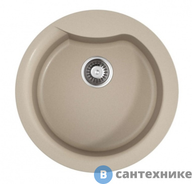 картинка Кухонная мойка OMOIKIRI Yasugata 48R-SA бежевый (4993132)