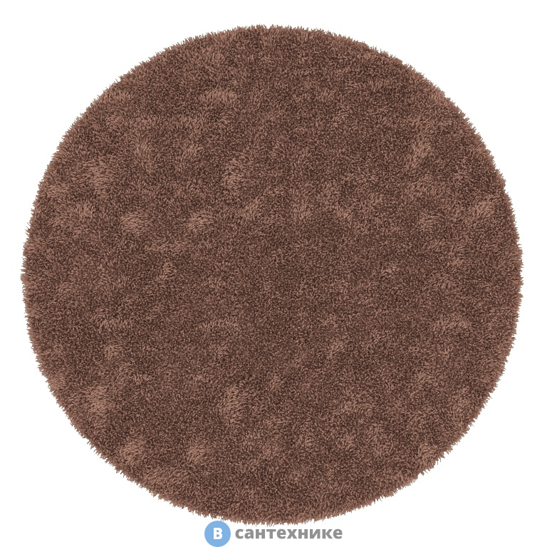Коврик WasserKRAFT Dill BM-3912 Carob Brown для ванной комнаты