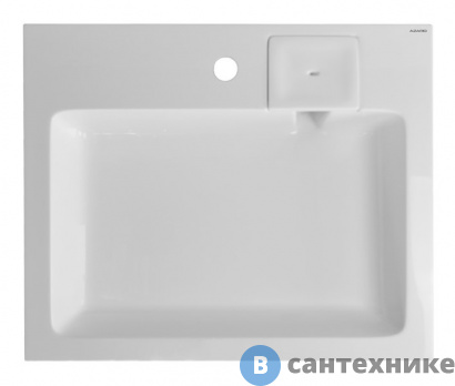 картинка Раковина AZARIO Etna NEW (600*500*100)+ сифон (CS00086607)