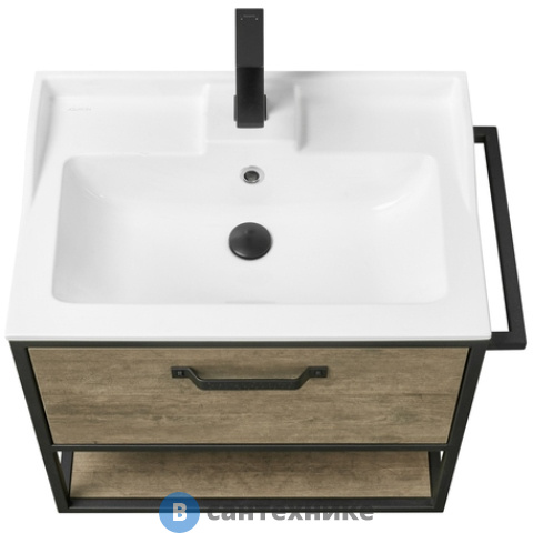 Тумба под раковину Акватон Лофт Фабрик 65 Дуб Кантри (1A242301LTDY0)