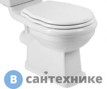 Унитаз BelBagno BOHEME BB115CPR/BB115SC безободковый с сиденьем хром, без бачка