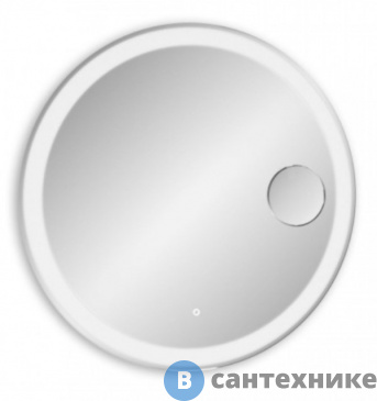 картинка Зеркало с подсветкой Art & MAX Bolzano D780 и линзой AM-Boz-780-DS-F-X3