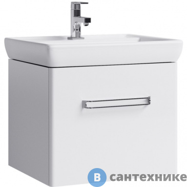 картинка Тумба под раковину Aqwella NEO 60 Neo.01.06/1 (подвесная, белый)