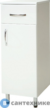картинка Тумба напольная СанТа Стандарт 300 1 ящ. (301001)