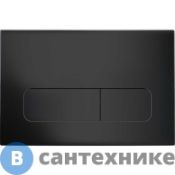Кнопка смыва Vincea VFP-002MB, матовый черный