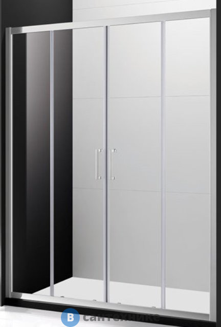 Душевая дверь Cezares MOLVENO-BF-2-170-C-Cr-IV (1700x1900)
