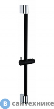 картинка Стойка для душа WasserKRAFT A076 66,5 см нержавеющая сталь, ABS-пластик, комбинированное покрытие