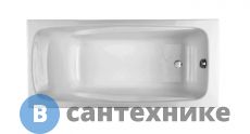 Чугунная ванна Jacob Delafon REPOS E2918-S-00 (170x80) без отв, под ручки, без антиск. покрытия, без ножек и сифона