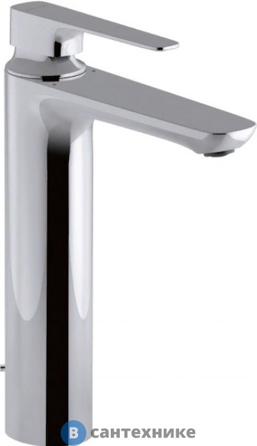 Смеситель Jacob Delafon ALEO+ E72337-CP умывальник с донным клапаном (хром)