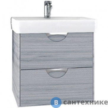 картинка Тумба под раковину Акватон Сильва 50 Дуб Фьорд (1A211701SIW60)