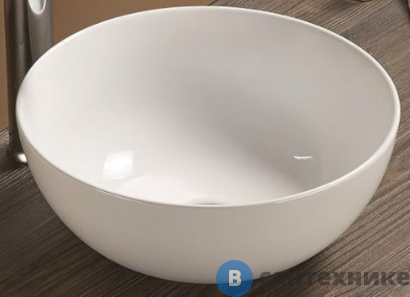 картинка Раковина Art & MAX накладная AM-107, белый, 358х358х155