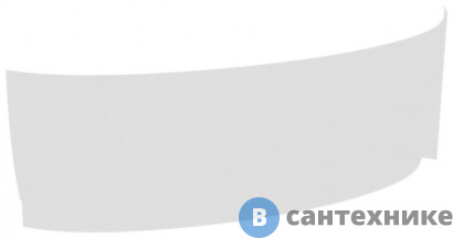 картинка Передняя панель A Ravak для ванны AVOCADO 150 P белая CZS1000A00