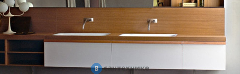 Раковина Agape Ottocento 002 встраиваемая 80x39.2x14 см, белый (ACER0899LZ *0)