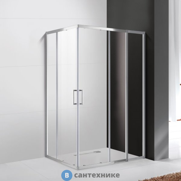 Душевой уголок Cezares MOLVENO-AH-21-100+30-C-Cr-IV без поддона