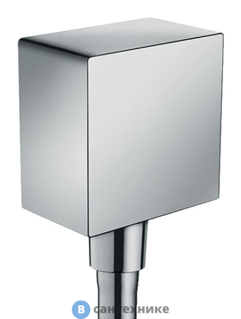 Шланговое подсоединение Hansgrohe 26455000 Fixfit Square