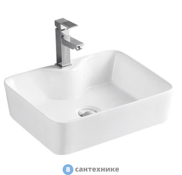 Раковина AZARIO AZ-2010 SP накладная 480*370*130 мм