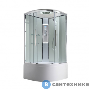 картинка Душевая кабина AvaCan EM5010LEDT прозрачная (EM5010LEDT)