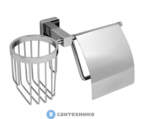 Держатель туалетной бумаги WasserKRAFT Lippe K-6559 и освежителя металл, хромоникелевое покрытие