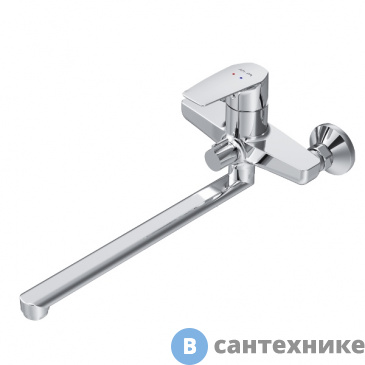 картинка Смеситель AM.PM Gem F90A90000 для ванны/душа, хром