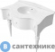 картинка Тумба с раковиной VOQ Charlotte 95 premium white (554026)