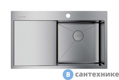 картинка Кухонная мойка OMOIKIRI Akisame 86-IN-R (4993763)