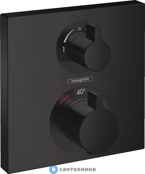 Смеситель Hansgrohe 15714670 Ecostat Square Терм.