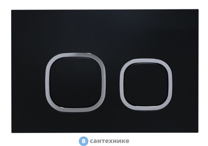 Клавиша смыва ESBANO LPS-10MB матовый чёрный