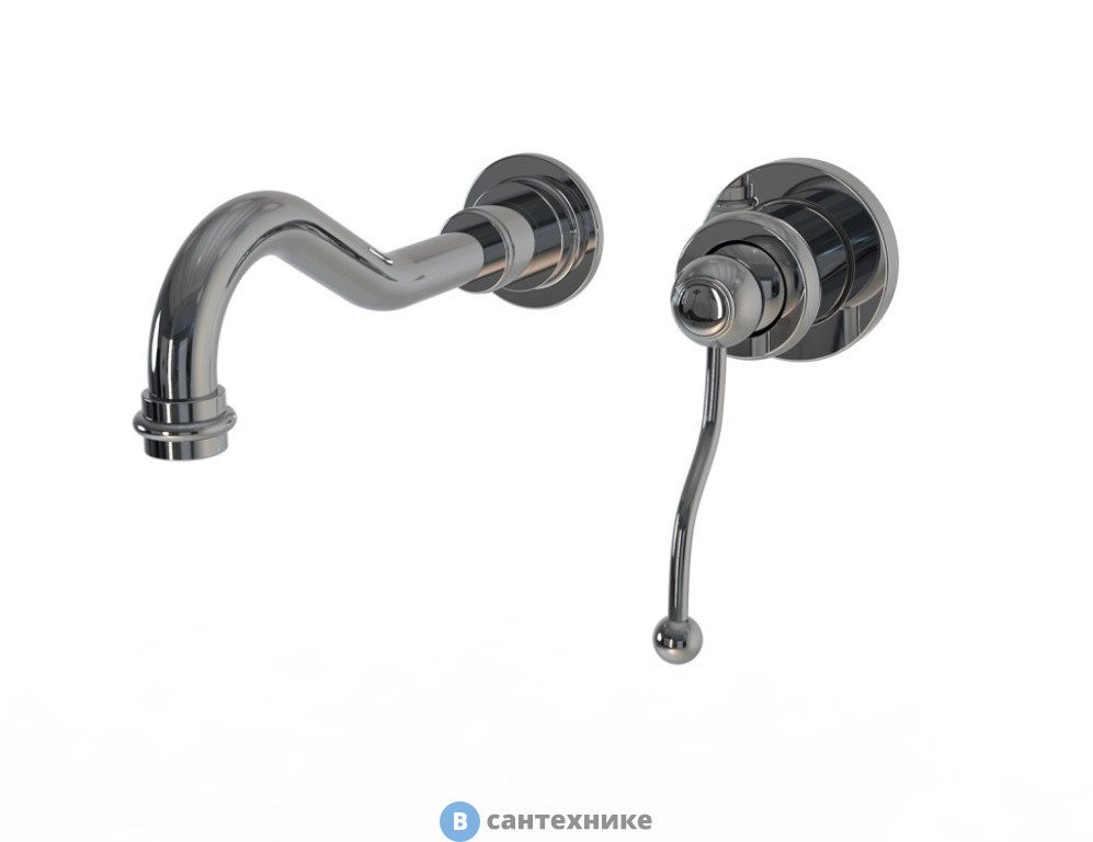 Смеситель Paini Duomo 88CR208 для раковины, встраиваемый, хром