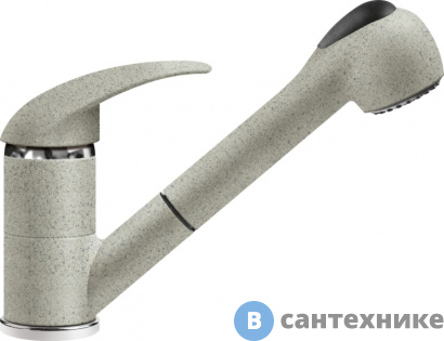 картинка Смеситель ITALMIX WEB WE 0800 (SCANDIC серый GR82) (WE 0800 SCA)