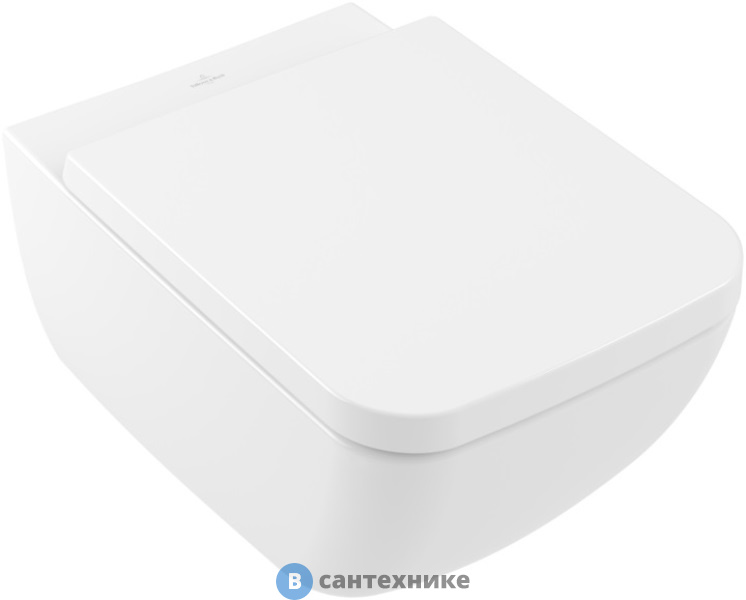 Унитаз Villeroy & Boch Venticello 4611R0R1 подвесной, безободковый, без сиденья