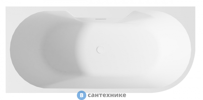 Акриловая ванна ABBER AB9335-1.7 L